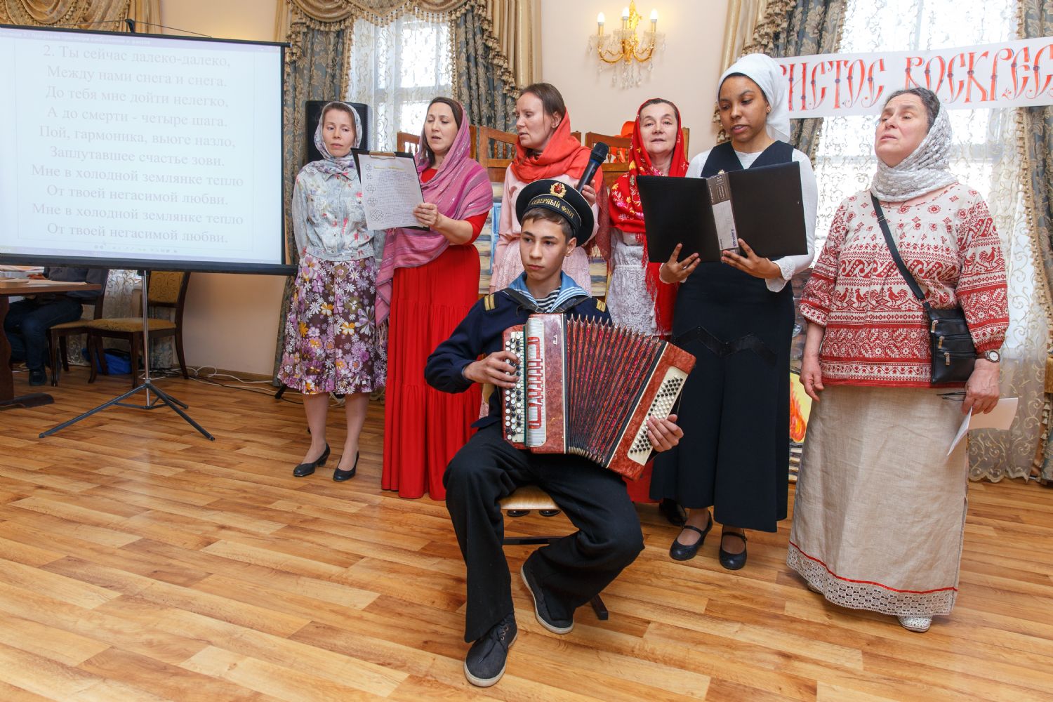 Пасхальный концерт в воскресной школе