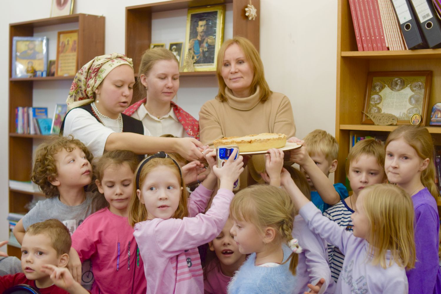 Традиционный праздник народного календаря «Капустки» провели в воскресной школе