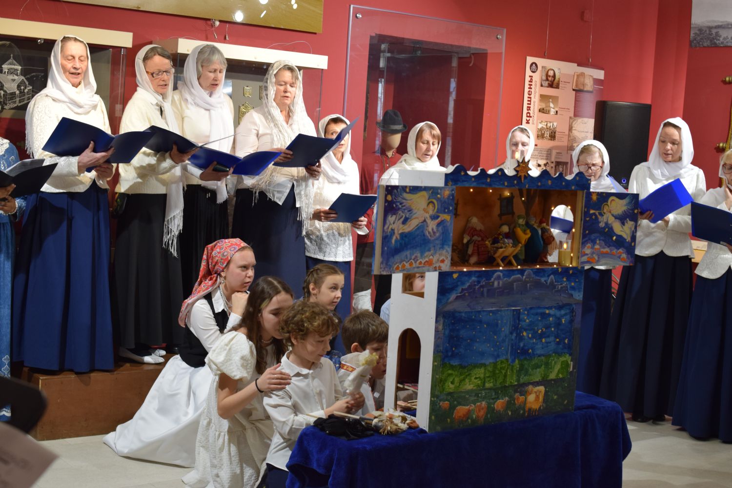 Рождество Христово отметили в воскресной школе