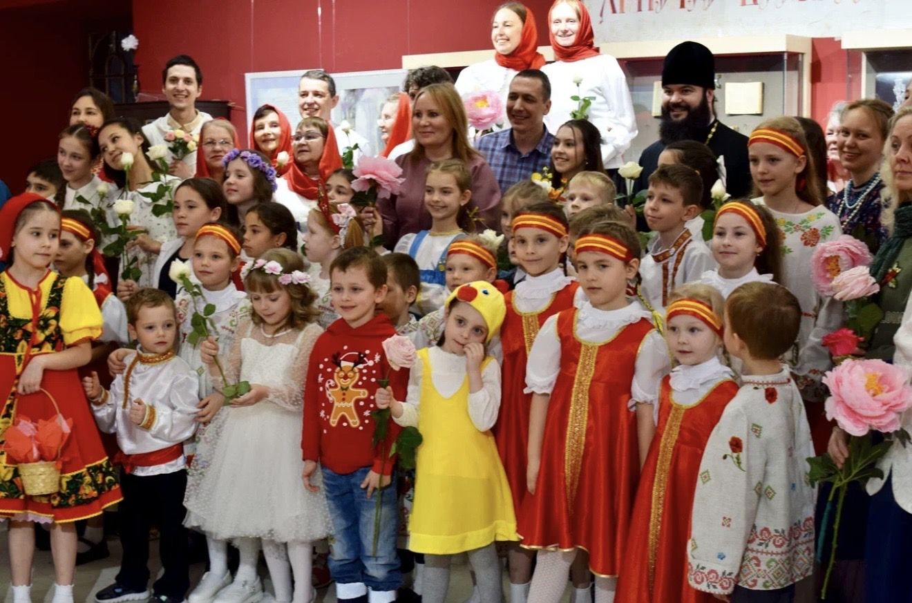 Пасхальный концерт в воскресной школе